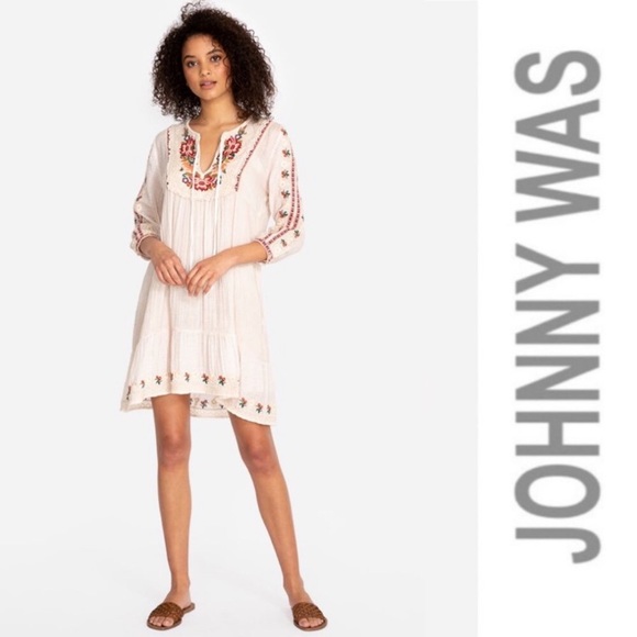 JOHNNY WAS Juliene Effortless Boho Dress - Picture 3 of 5